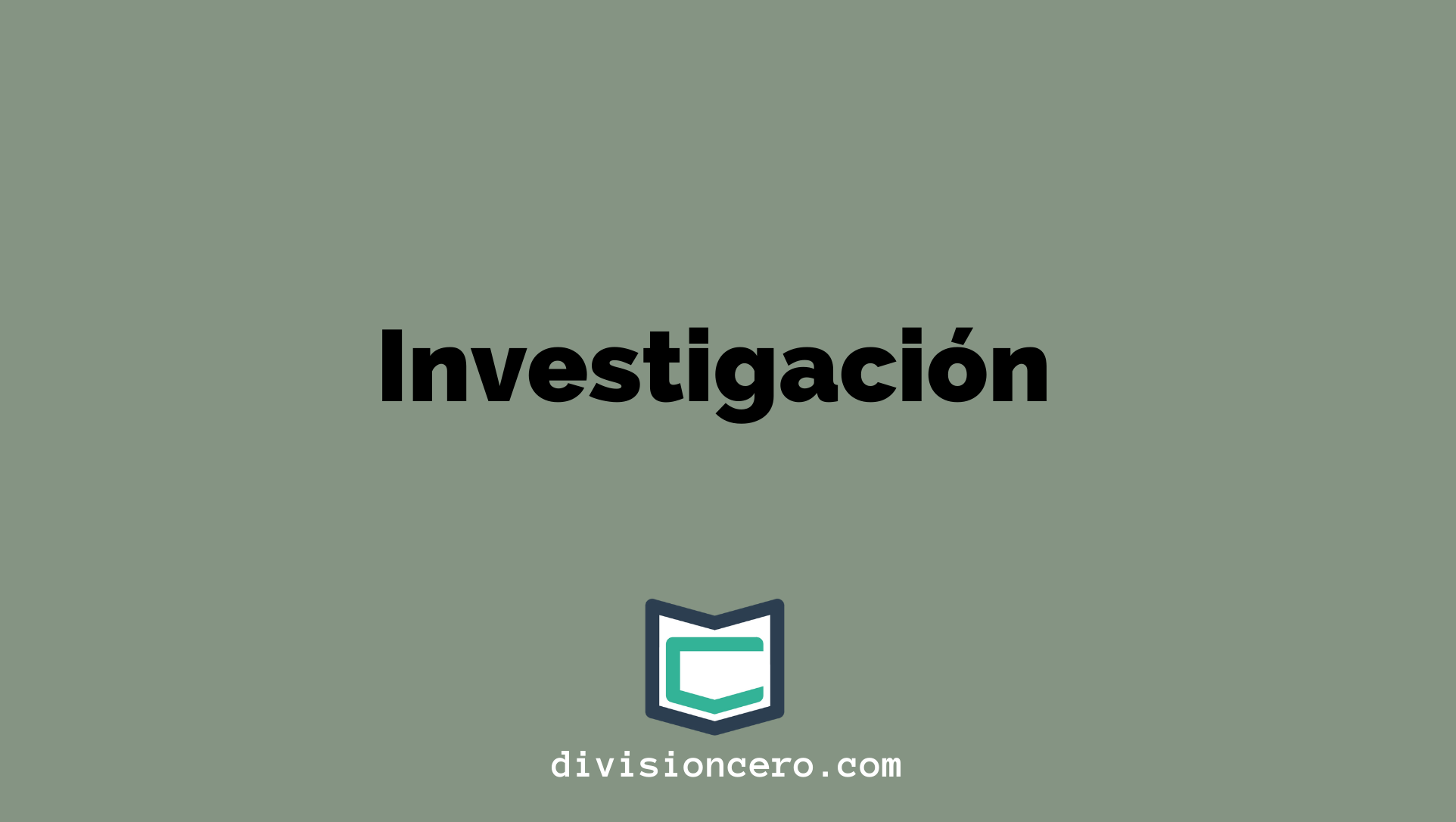 investigacion